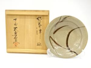 唐津焼　中里太郎右衛門窯造　絵唐津　皿